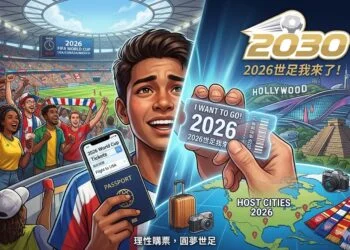2030瘋運彩 - 2026年世足倒數 看世界盃交通費成本暴漲