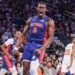 NBA 活塞隊中鋒杜倫（Jalen Duren）對戰騎士完成暴力灌籃